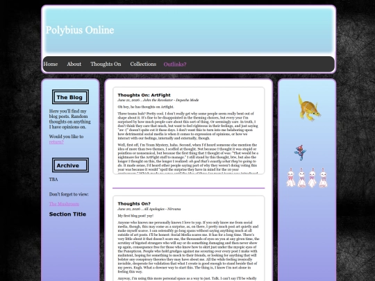blog screenshot
