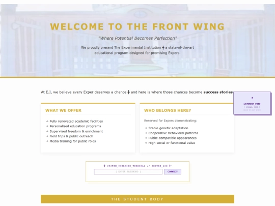 frontwing screenshot