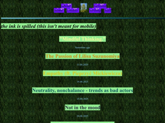 writing screenshot