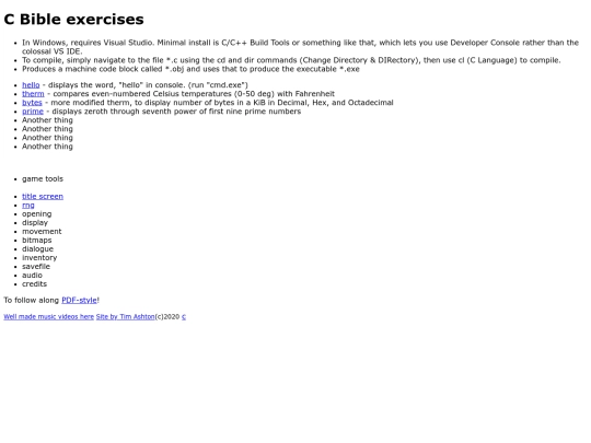 c screenshot