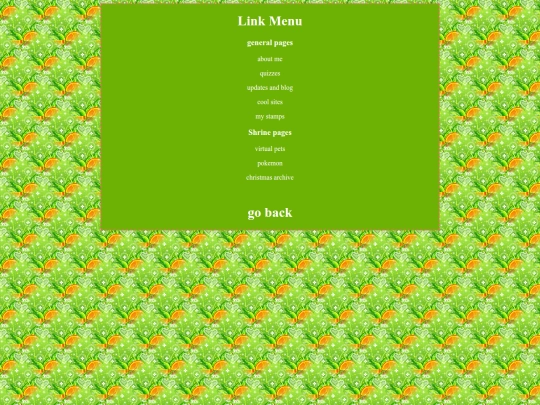 pages/menu screenshot