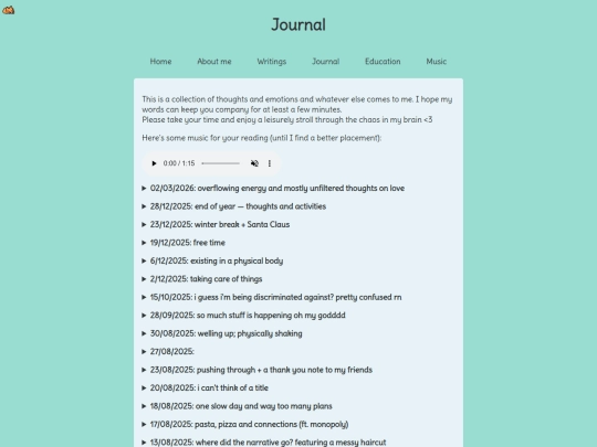 journal screenshot