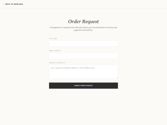 order screenshot