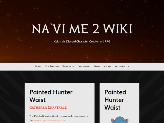 navi-me/painted-hunter-set/painted-hunter-waist screenshot