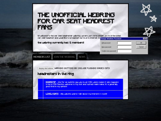 CSH-webring screenshot