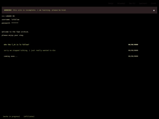 index screenshot