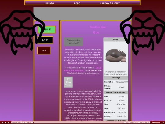 CREATURE/oc-wiki screenshot