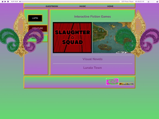 VELOUR/games screenshot