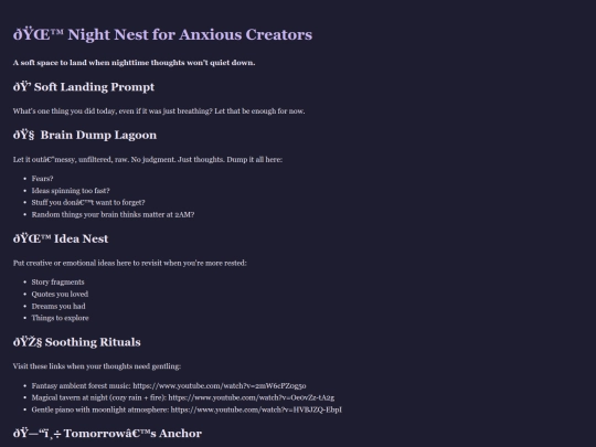 night-nest screenshot