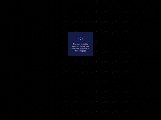 not_found screenshot