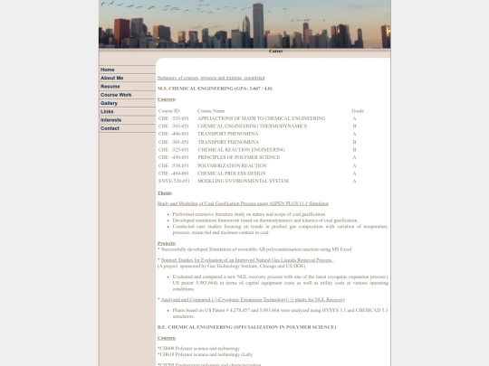 course screenshot