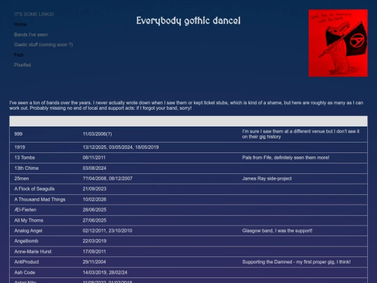 bands screenshot