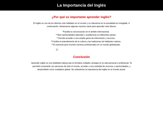 Pasado/Importancia screenshot