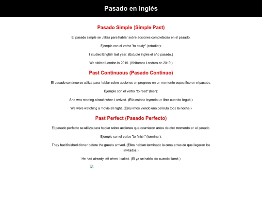 Pasado/Pasado screenshot