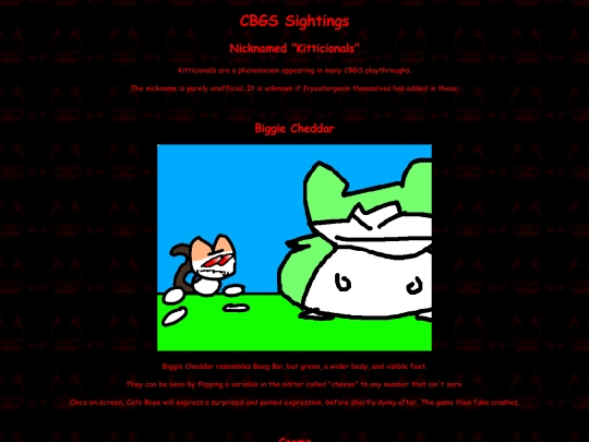 cbgs_sightings screenshot