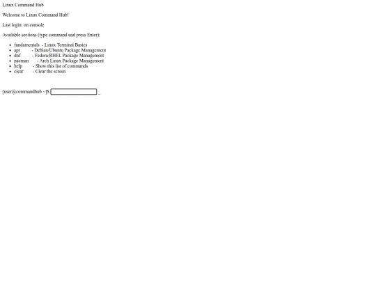 index screenshot