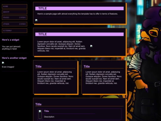 page screenshot
