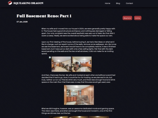 blog/posts/2026-01-07-Full-Basement-Reno:-Part-1 screenshot