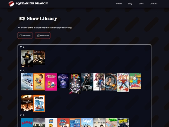 mediaLibrary/showShelf screenshot