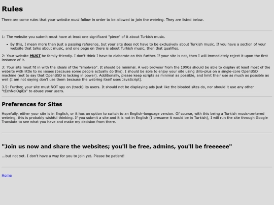 rules screenshot