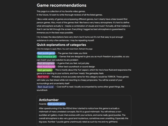 games screenshot