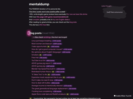 index screenshot