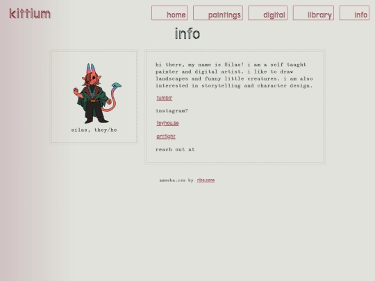 info screenshot