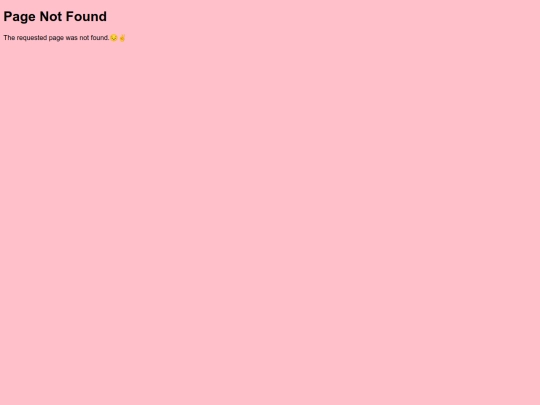 not_found screenshot