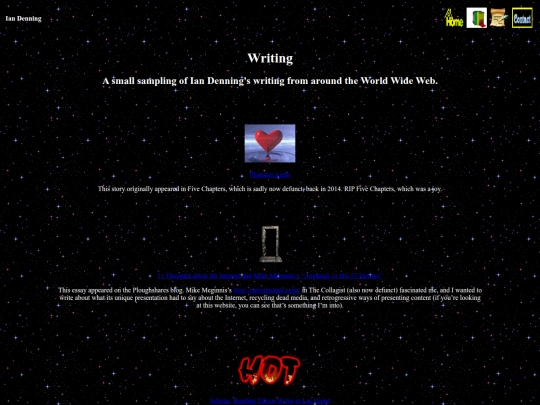 writing screenshot