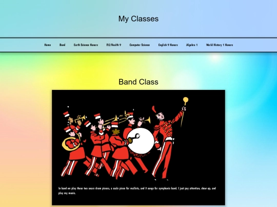 band screenshot