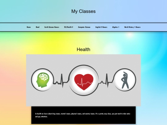 health screenshot
