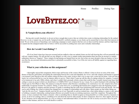 faq screenshot