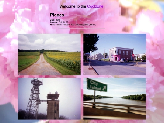 photos/places screenshot
