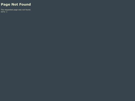 not_found screenshot