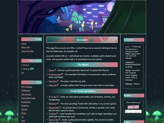 accounts screenshot