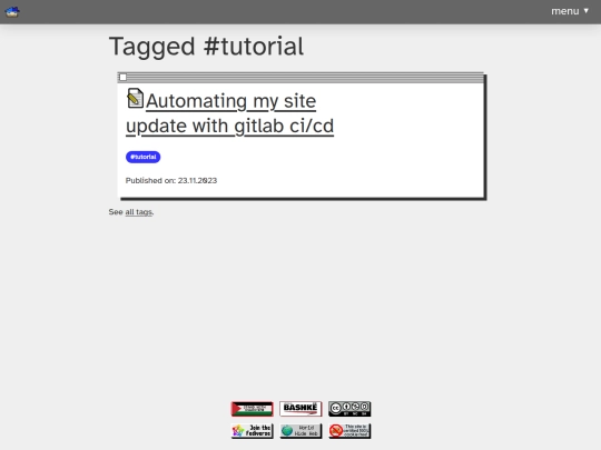 tags/tutorial screenshot