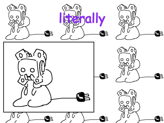 literally screenshot