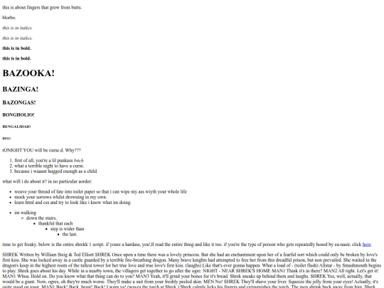 test screenshot