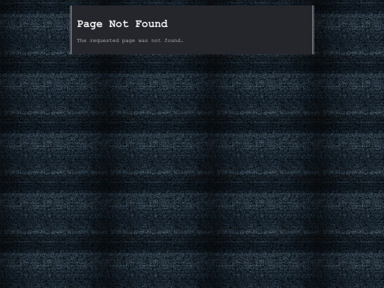 not_found screenshot