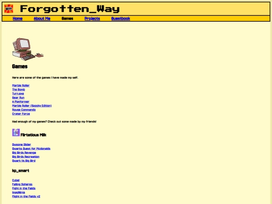 games screenshot