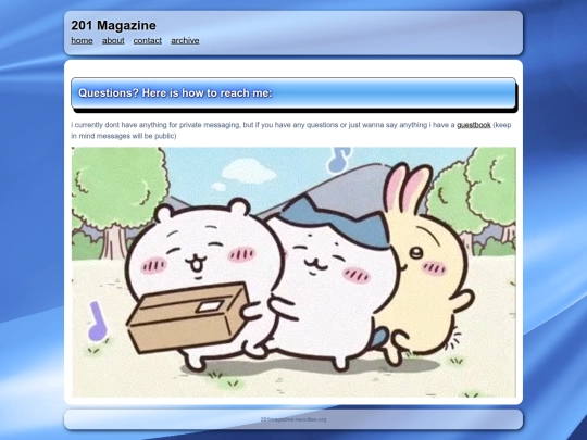 contact screenshot
