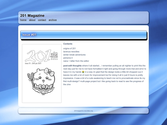 issue01 screenshot