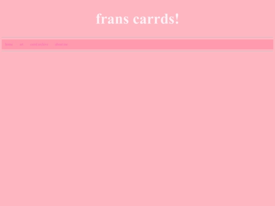 carrd screenshot