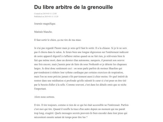 Articles/du-libre-arbitre-de-la-grenouille-baptiste-fluzin screenshot