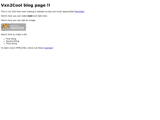 index screenshot