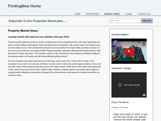 marketnews screenshot