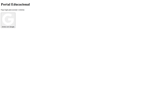 sistema-escolar/login screenshot