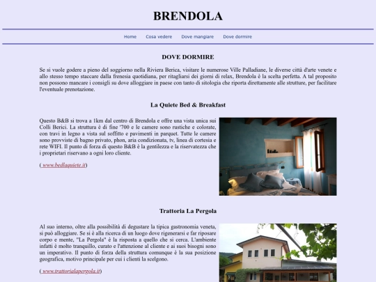 dovedormire screenshot