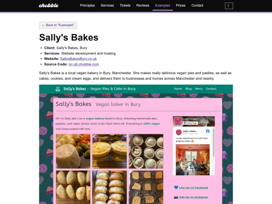 examples/sallys-bakes screenshot