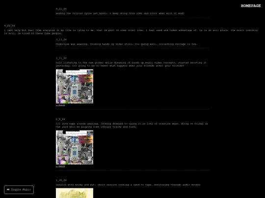 BLOG screenshot